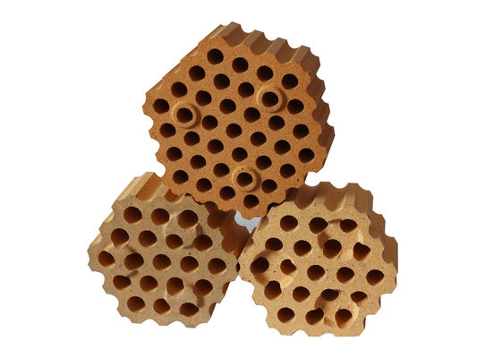 Buy 37 Hole Checker Brick Low Creep Chequer Brick For Steel Plant Hot Blast Stove online manufacture