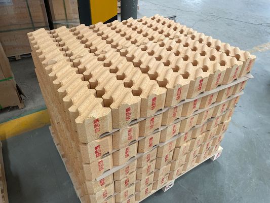 Buy 80-83% Al2O3 Anchor Brick High Aluminium Customized High Temperature Fire Brick online manufacture