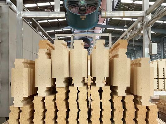 Buy 55-65% Al2O3 Carbon Roaster High Alumina Fire Brick Special Shaped online manufacture