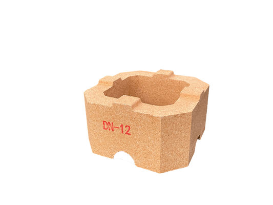 1520C High Heat Fire Brick DN12 High Heat Resistant Bricks Low Apparent Porosity