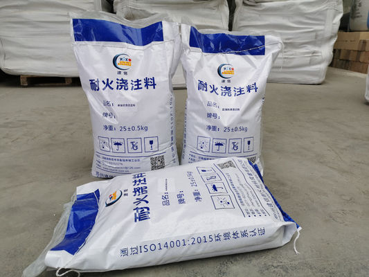Kiln High Temp Castable Refractory Cement Explosion Proof Castable Fire Cement