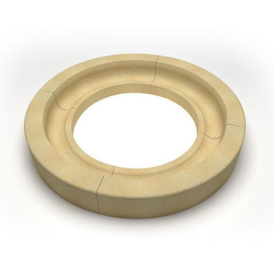 Al2O3 55%-85% High Alumina Refractory Brick Alumina Lining Brick For Glass Furnaces