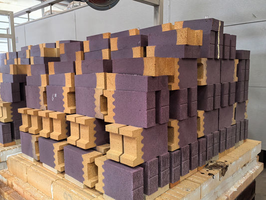 Chromium-Zirconium Corundum Composite Insulation Brick, which is applied to hazardous waste incineration kilns.